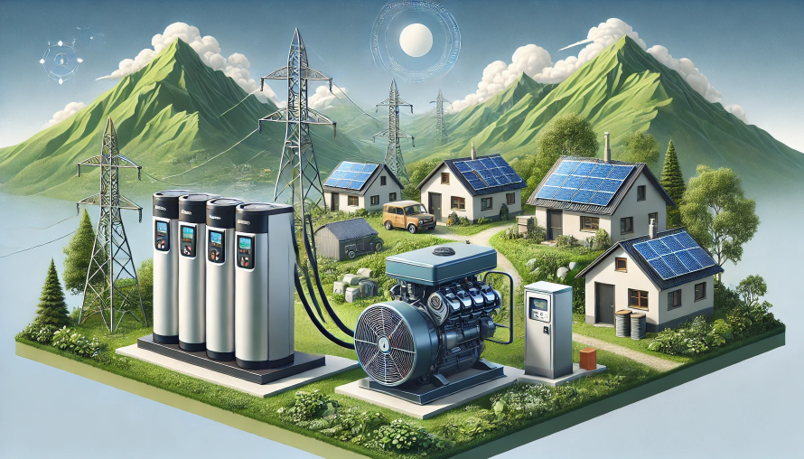 破解無電區(qū)困境：微電網(wǎng)系統(tǒng)中發(fā)電機與儲能設(shè)備的完美搭檔